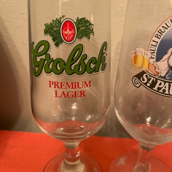 Vintage German beer glasses set of 4 - Picture 5 of 11